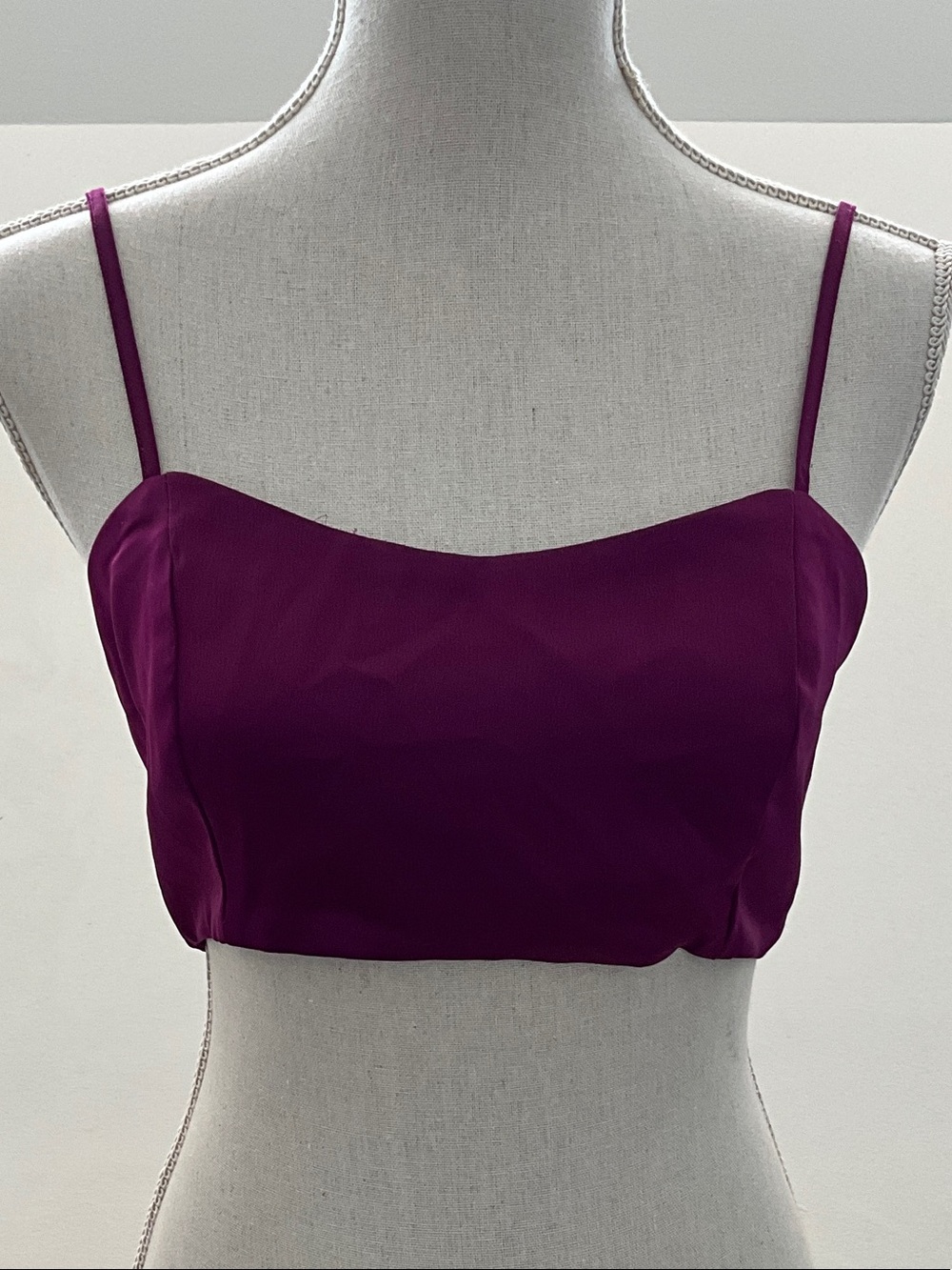 House of Harlow purple crop top